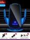 15W Qi Wireless Car Phone Charger, Color: Blue