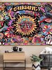 Sun Mushroom Tapestry, Size: 37.40x28.74inch, 5 image Sun Mushroom Tapestry, Size: 37.40x28.74inch, 5 image