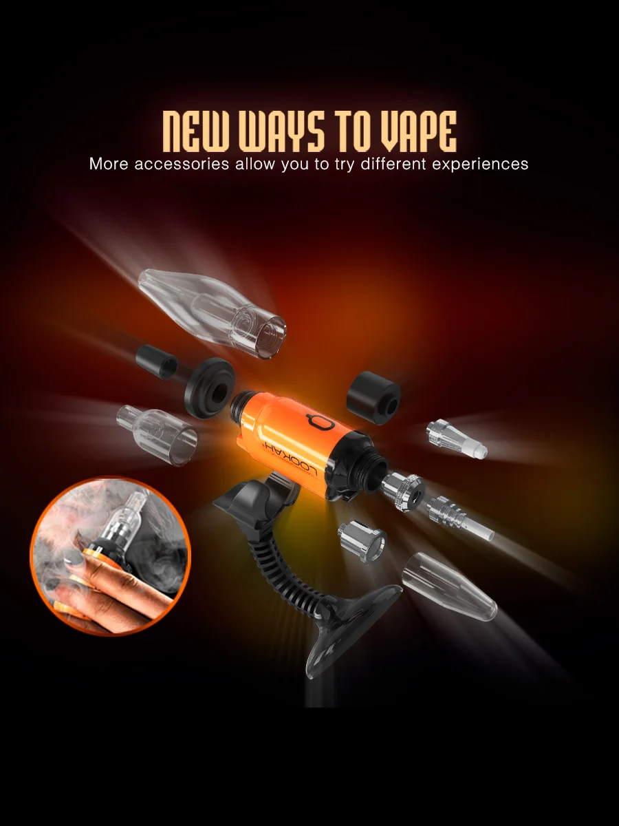 LOOKAH Seahorse X Versatile All In One Wax Dab Pen Kit