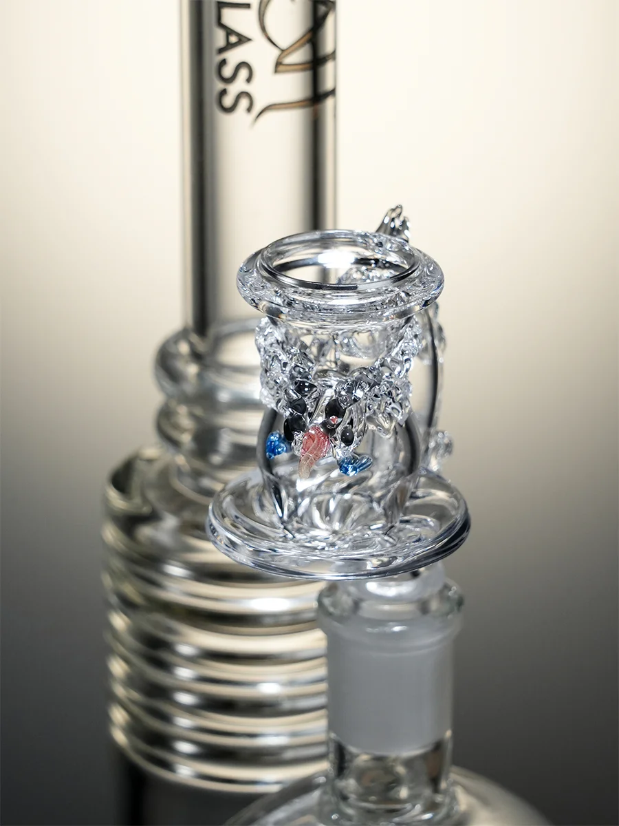 14MM Male 90° Cyclone Bird Quartz Nail Banger, 2 image