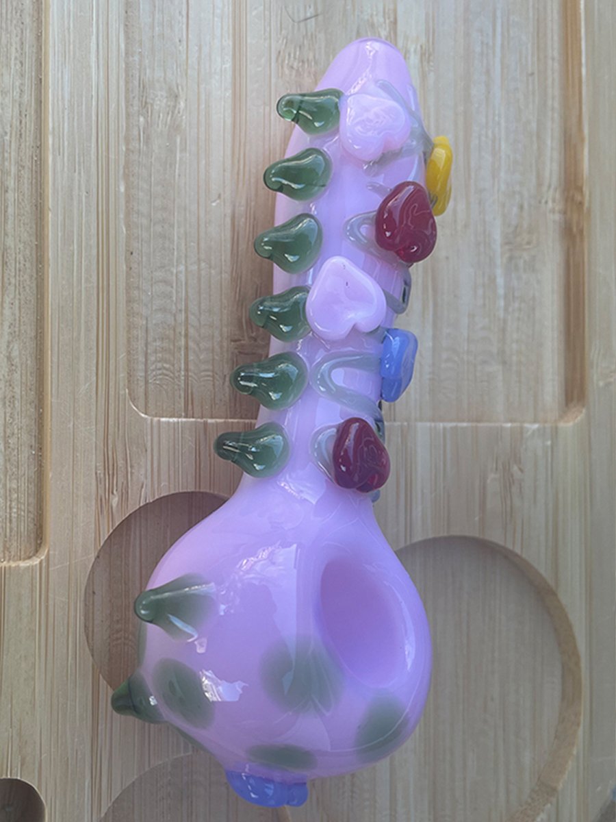 Mini Heart Glass Pipe