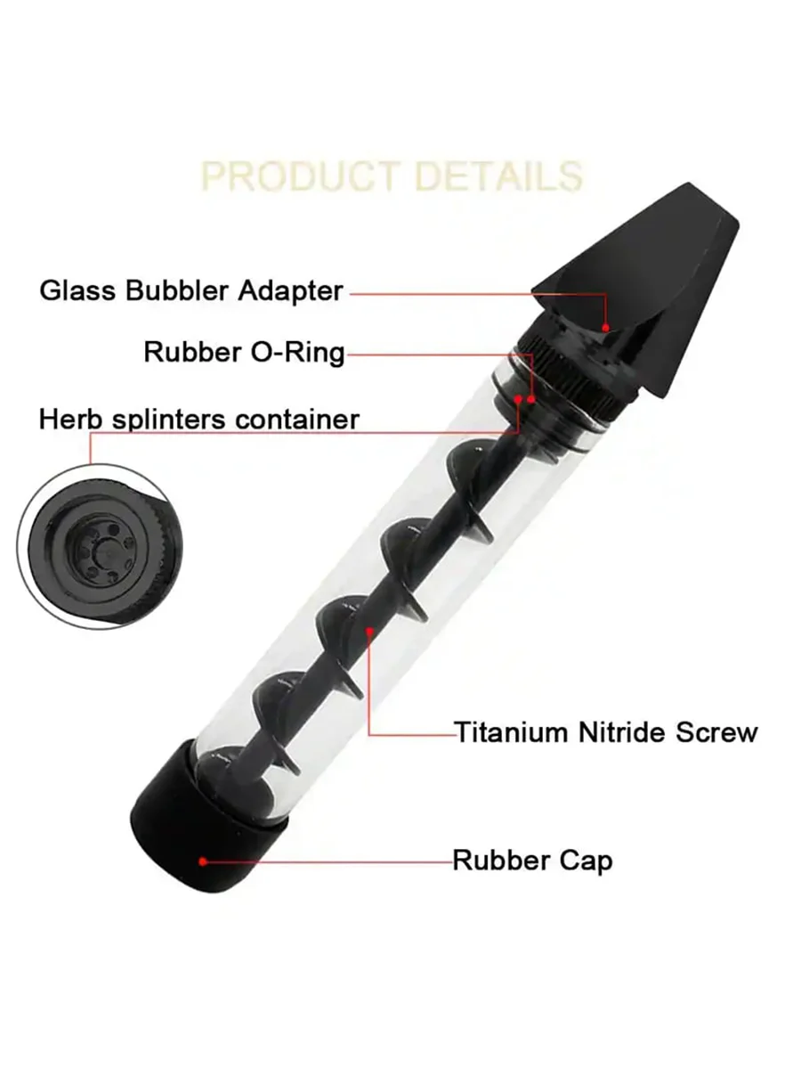 3 in 1 Twisty Glass Blunt Pipe 3 in 1 Twisty Glass Blunt Pipe