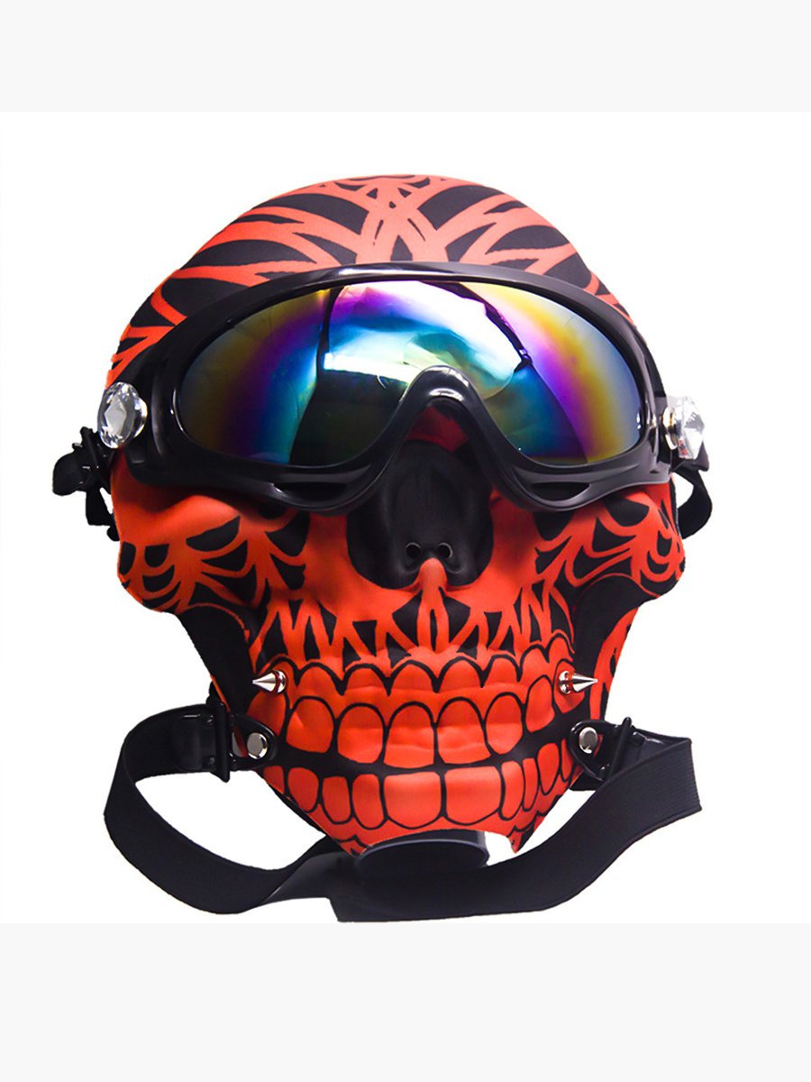 Fabric Skull Gas Mask Bong5 Fabric Skull Gas Mask Bong5