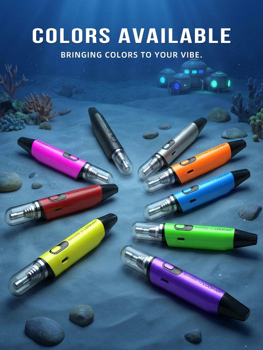 LOOKAH Seahorse 3.0 Electric Nectar Collector, Color: Blue, 8 image