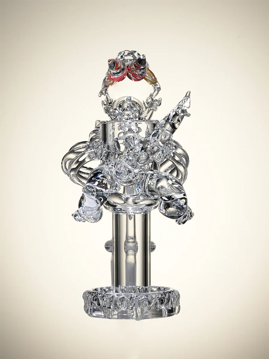 14 MM Skeleton Dragon Quartz Dab Nail5 14 MM Skeleton Dragon Quartz Dab Nail5