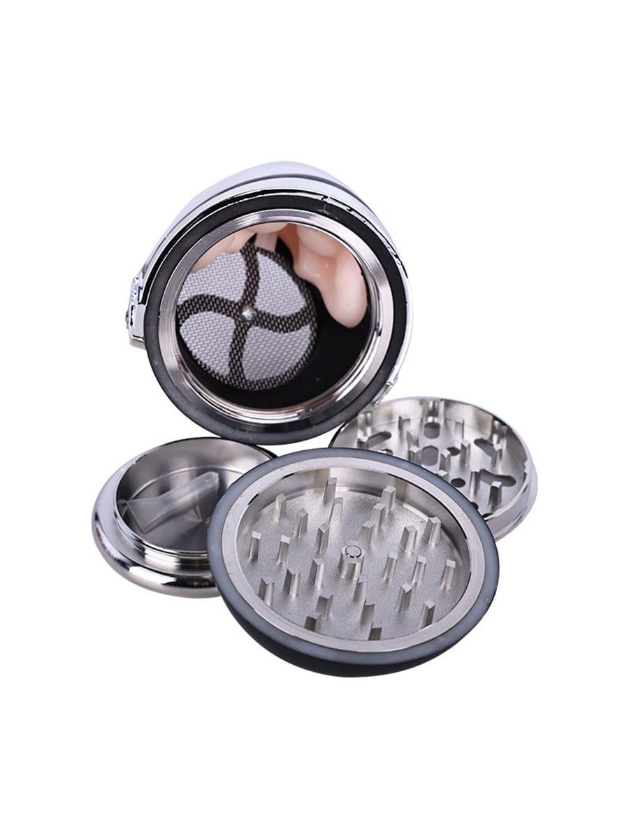 Skull Helmet Herb Grinder