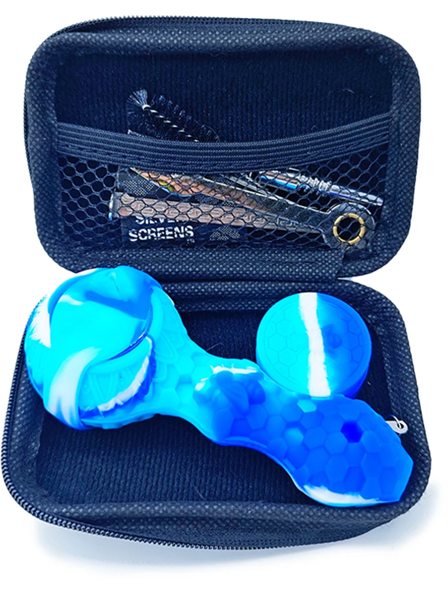 Honeycomb Silicone Pipe Set