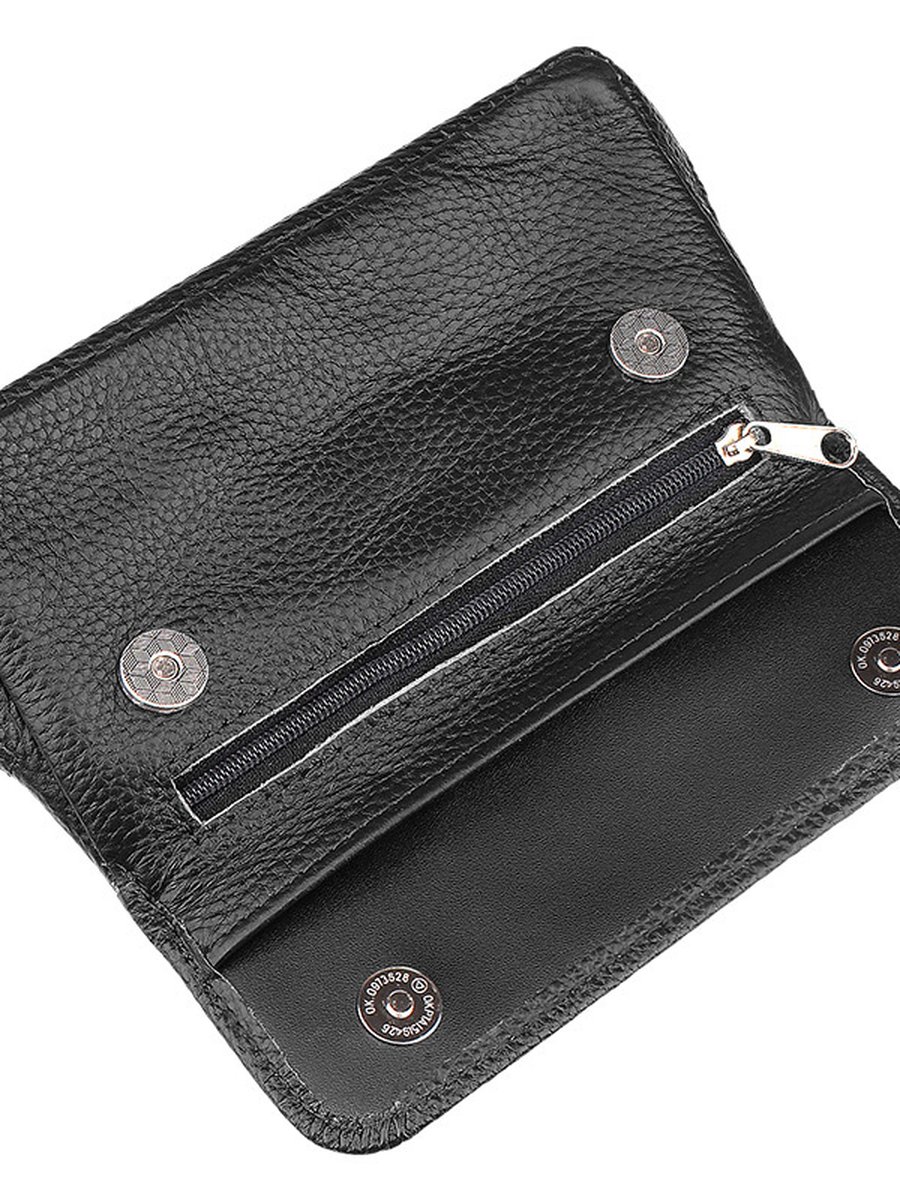 Genuine Leather Pipe Bag Tobacco Pouch, Color: Black, 2 image Genuine Leather Pipe Bag Tobacco Pouch, Color: Black, 2 image