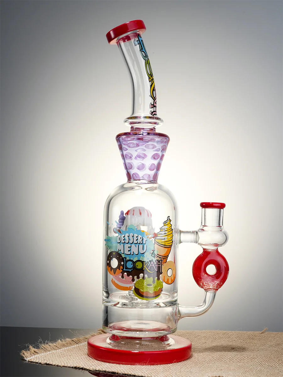 Dessert Menu Inline Sprinkler Glass Bong10
