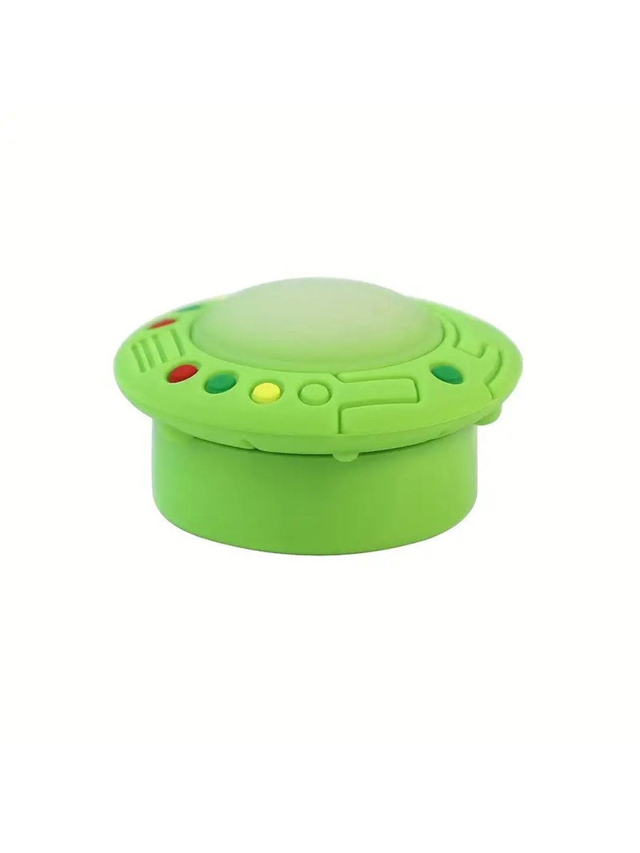Green 5ml Alien Spaceship Wax Container Green 5ml Alien Spaceship Wax Container