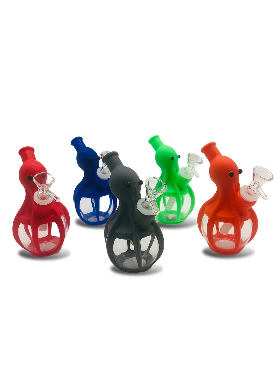 Regular Squid Silicone Bong Regular Squid Silicone Bong