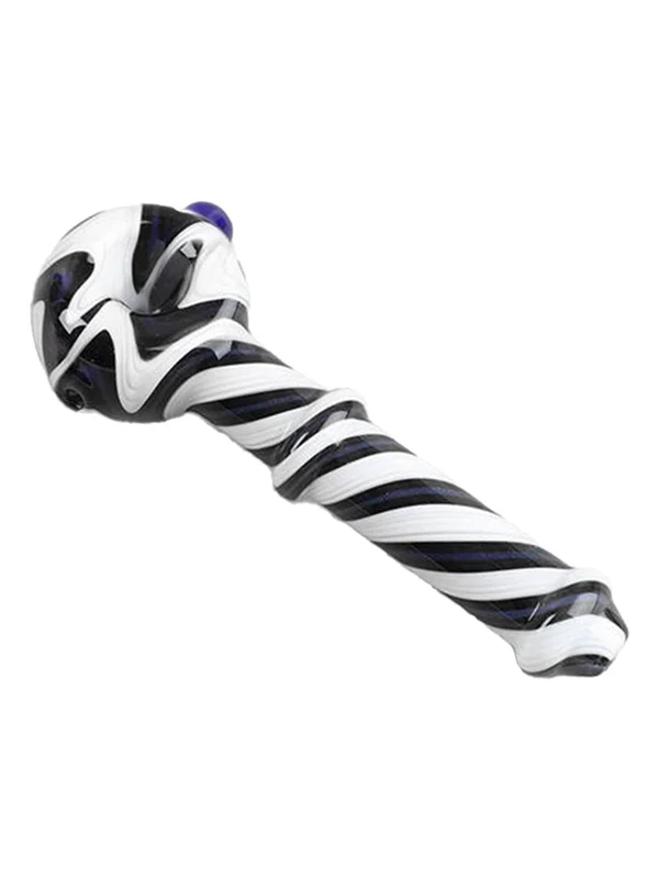 Wig Wag Twin Twists Glass Pipe