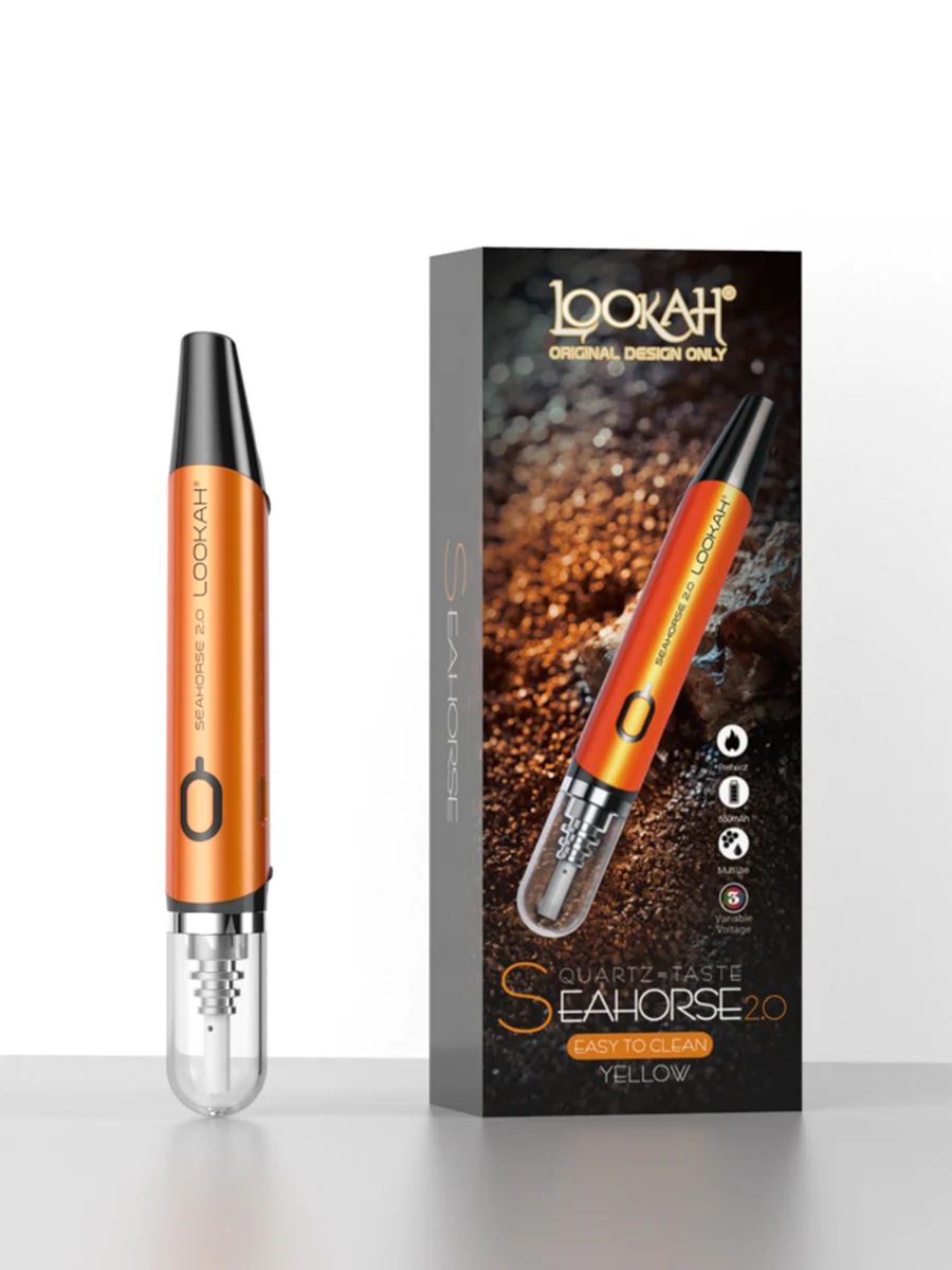 Lookah Seahorse 2.0 Dab Pen - Orange Lookah Seahorse 2.0 Dab Pen - Orange