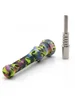 14MM Silicone Alien Nectar Collector with Titanium Tip 14MM Silicone Alien Nectar Collector with Titanium Tip