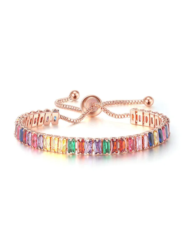 Colorful Zircon Bracelet Wristband