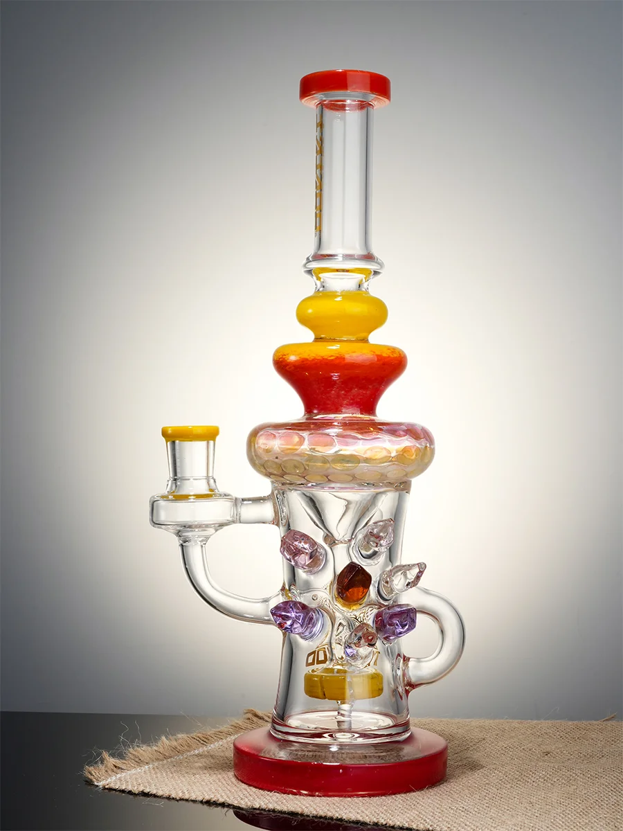 12" Cool Crystal Geode Water Pipe2 12" Cool Crystal Geode Water Pipe2