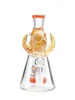 Erlenmeyer flask Ash Catcher, Colors: Orange, Color: Hemp, 5 image Erlenmeyer flask Ash Catcher, Colors: Orange, Color: Hemp, 5 image