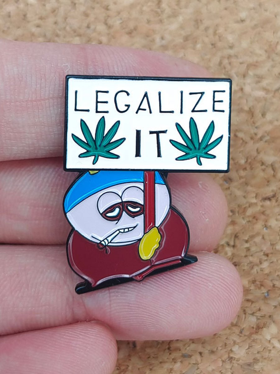 Legalize IT Pin Brooches, 4 image Legalize IT Pin Brooches, 4 image