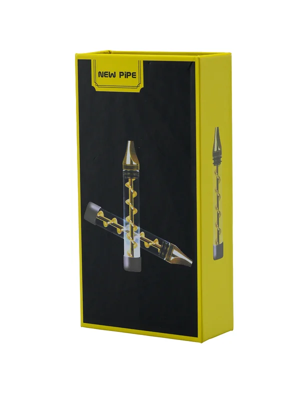 3 in 1 Twisty Glass Blunt Pipe, Color: Rainbow, 2 image