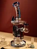 Lookah Bong 9.5 " Blue Geode Crystal Dab Rig