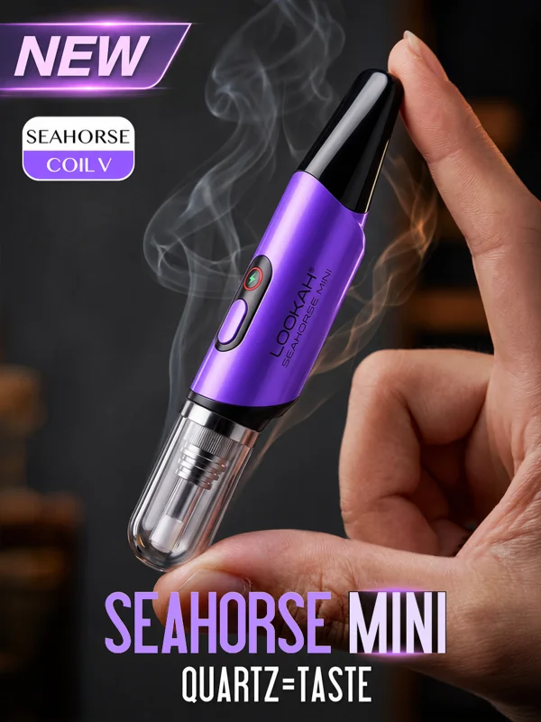 Mini Seahorse, Color: Purple