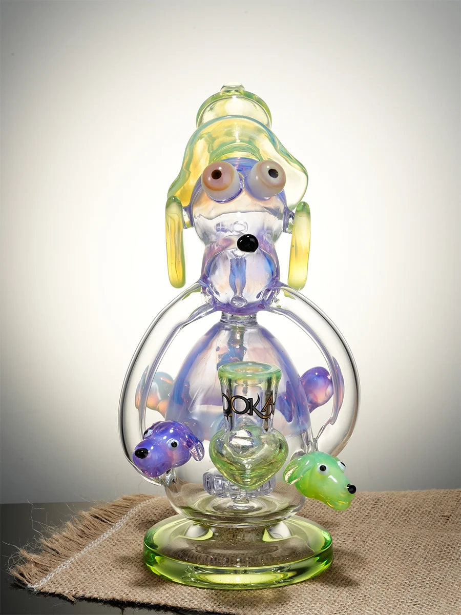 8-inch-striped-dog-recycler-bong-48-inch-striped-dog-recycler-bong-