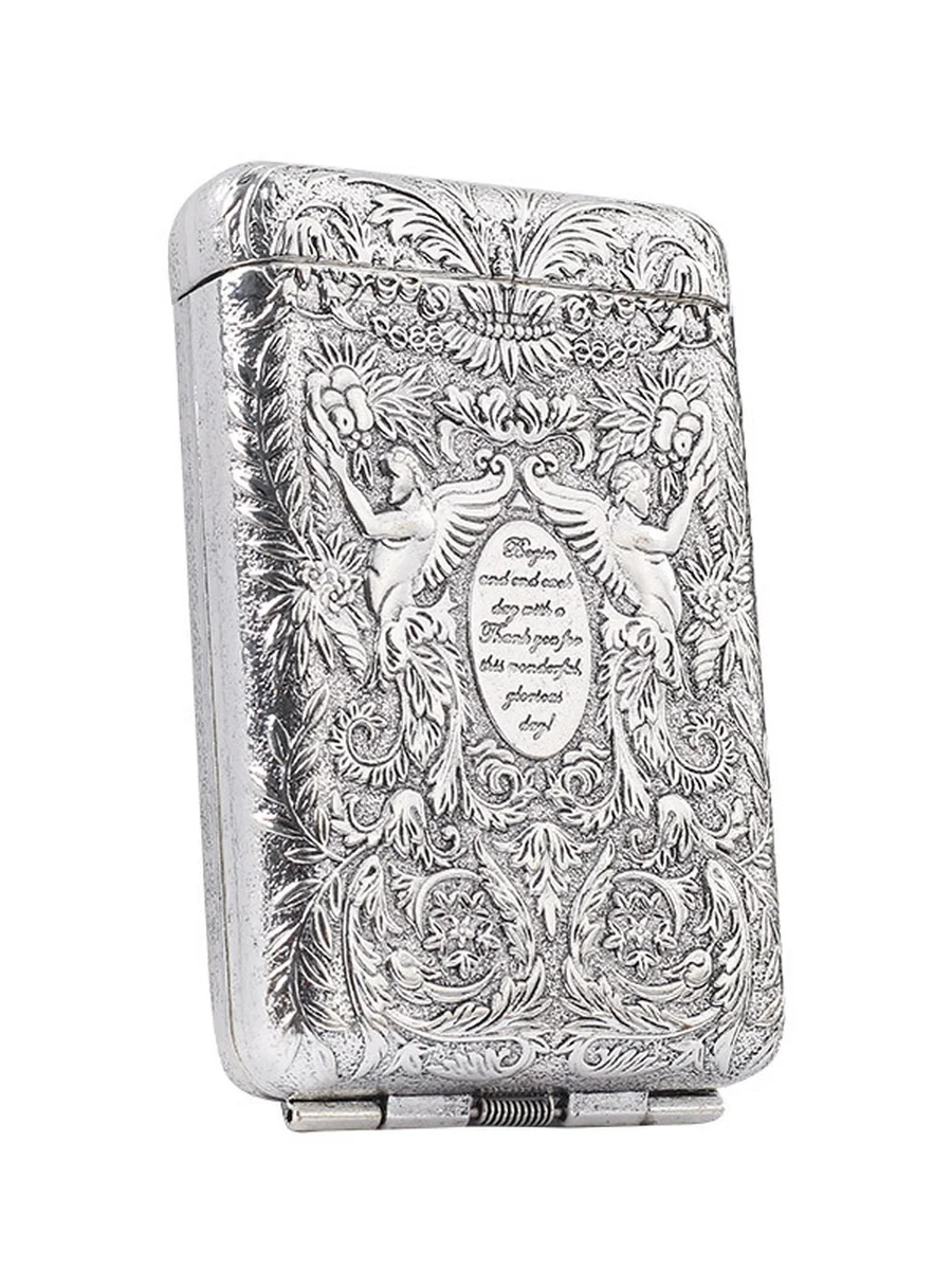 Classic Triple Opening Men&#039;s Cigarette Case 1