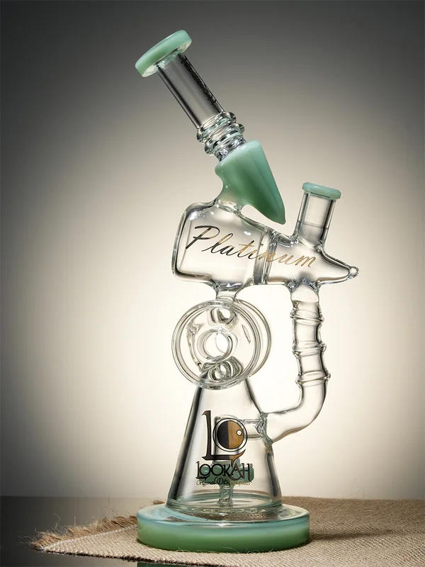 Double Donut Recycler Bong Double Donut Recycler Bong