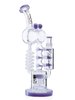 14" Cool Recycler Bong | Helix Water Pipe | Dual Chamber Precolator | Purple 14" Cool Recycler Bong | Helix Water Pipe | Dual Chamber Precolator | Purple