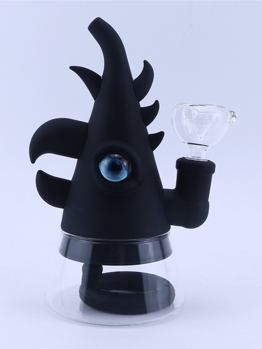 Rhinoceros Silicone Bong Black Rhinoceros Silicone Bong Black