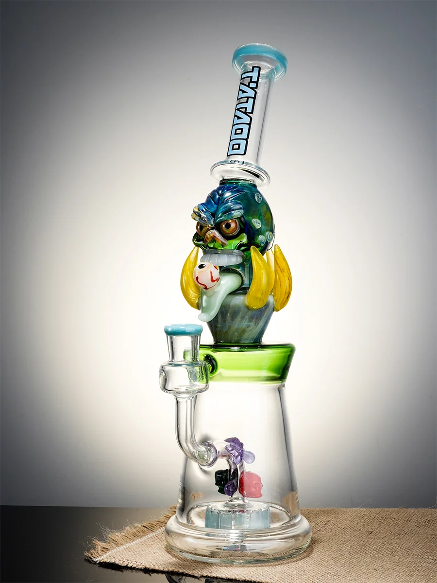 Lookah Bong 14" Phantom Skull Bent Neck Water Pipe2 Lookah Bong 14" Phantom Skull Bent Neck Water Pipe2