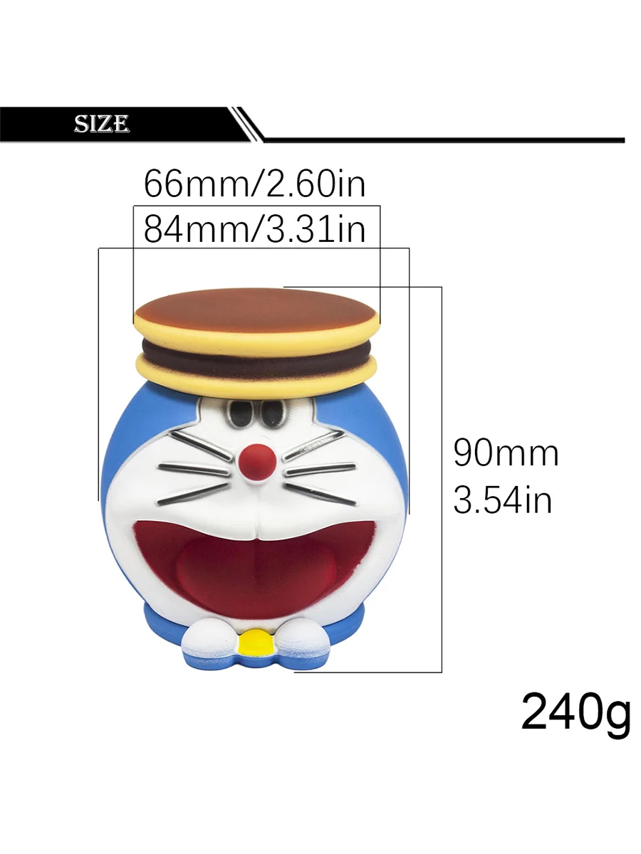 85mm Creative Doraemon Herb Grinder3