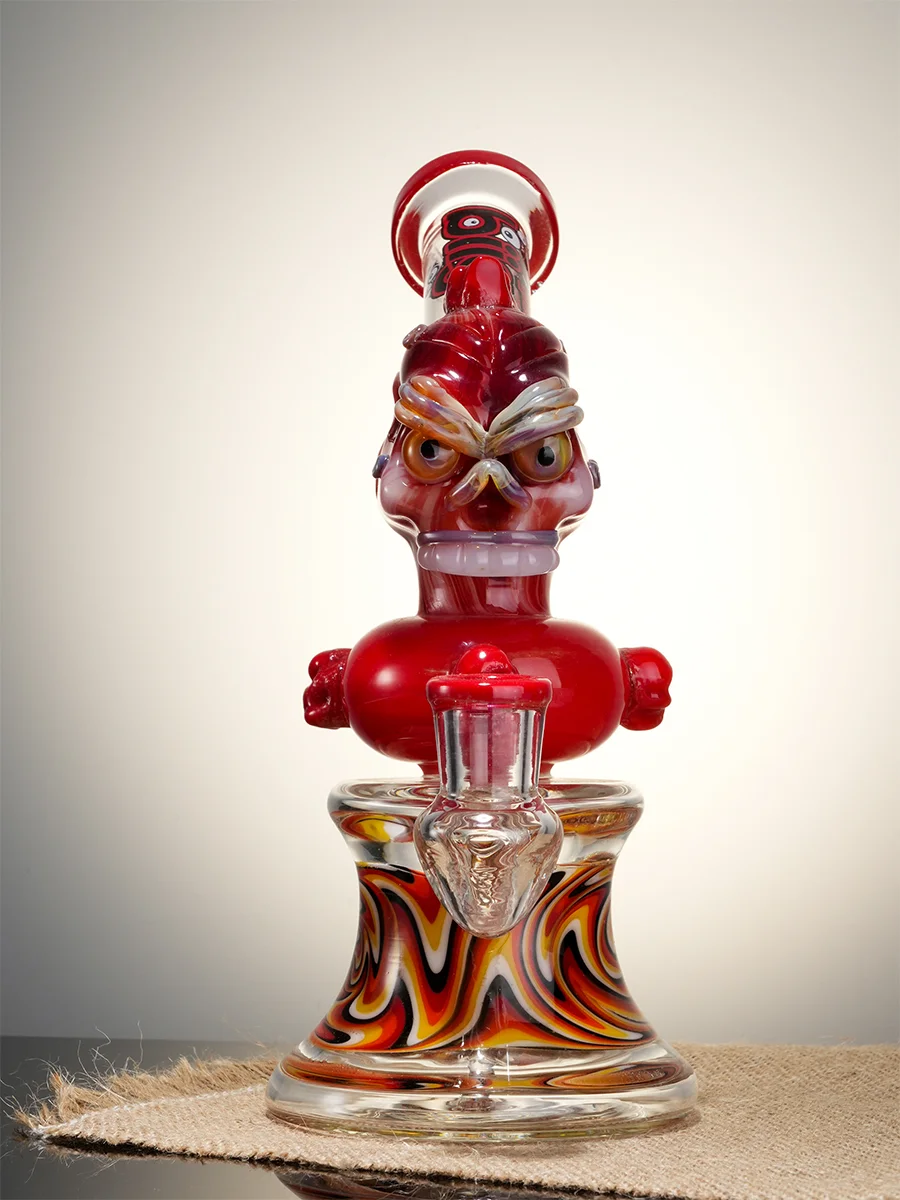 8.5" Mini Cool Skull Dab Rig7 8.5" Mini Cool Skull Dab Rig7