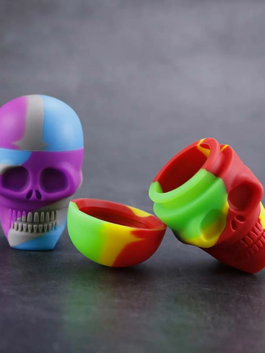2pcs Skull Container 2x15ml, Attribute: 2pcs 15ML, 5 image
