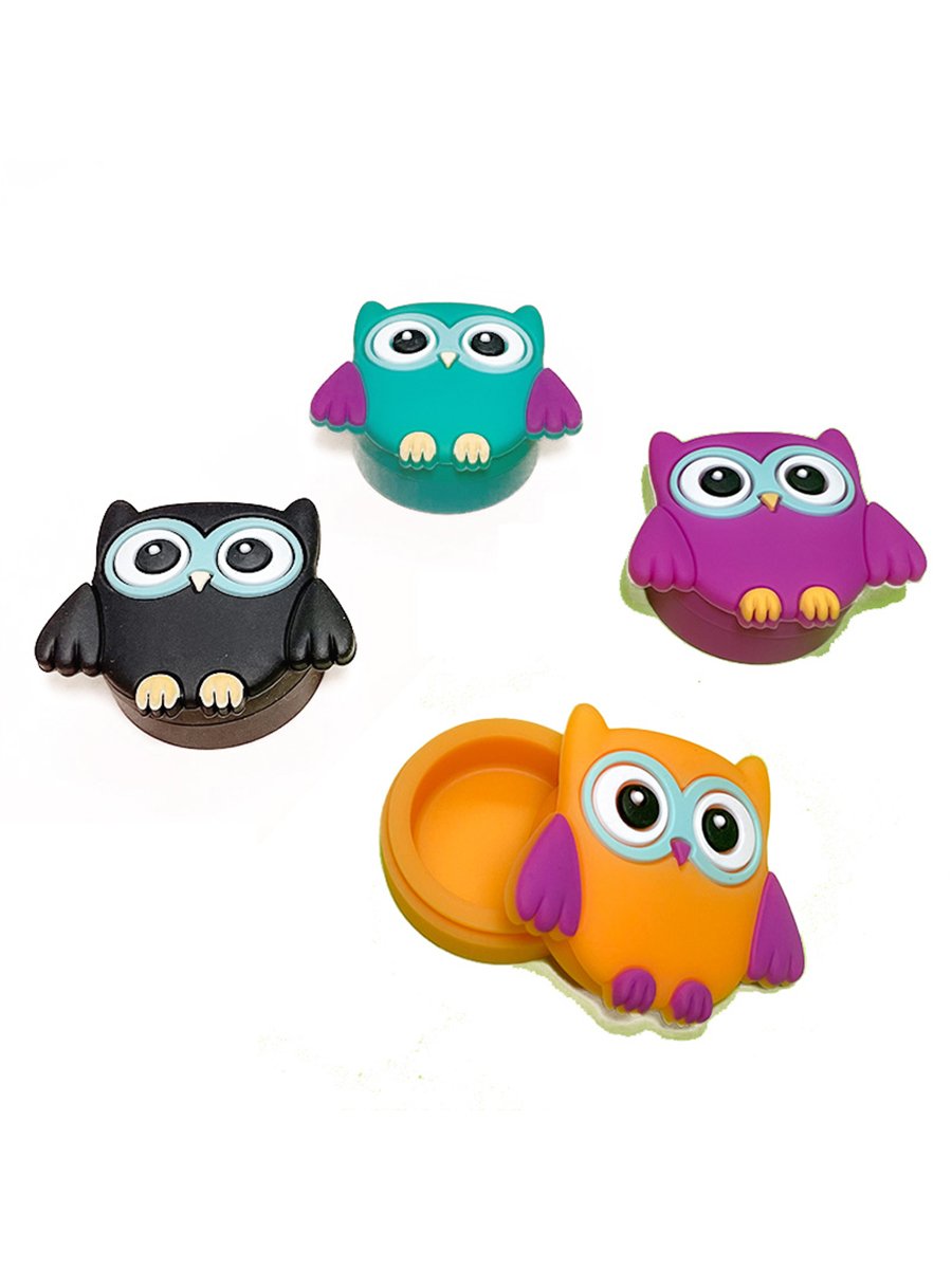 11ml Cartoon Owl Silicone Wax Container