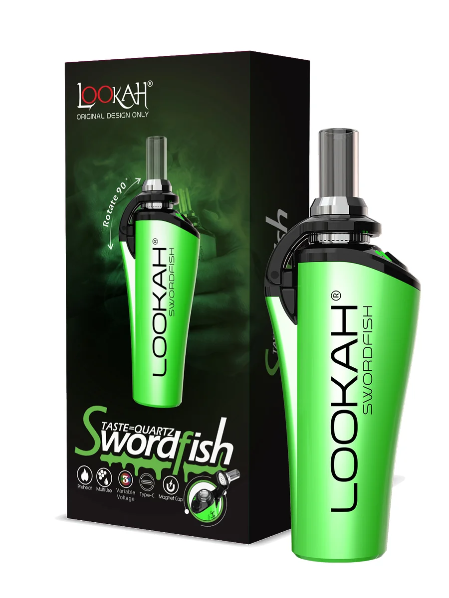Lookah Swordfish dab pen, Color: Red, 4 image Lookah Swordfish dab pen, Color: Red, 4 image