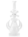 Lookah Bong 13&quot; Cool Rare Skull Spine Glass Water Pipe with Beaker Base