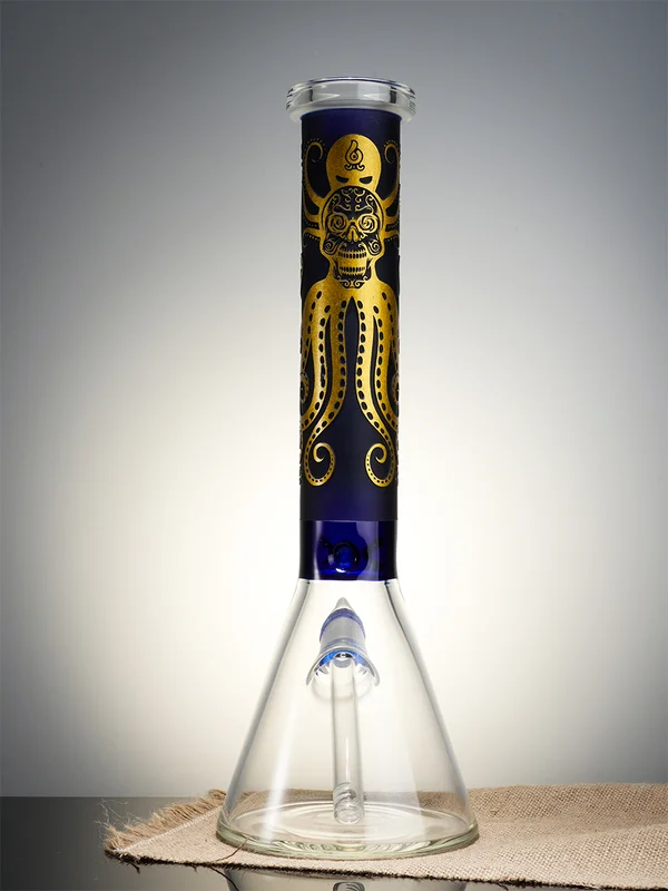 Lookah Bong 15.5" Tag Beaker Glass Water Pipe2 Lookah Bong 15.5" Tag Beaker Glass Water Pipe2