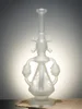 Lookah Bong 15" Cool Frosted Skull Beaker Glass Water Pipe4 Lookah Bong 15" Cool Frosted Skull Beaker Glass Water Pipe4