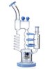 14" Spiderman Shank Bong | Clear Blue 14" Spiderman Shank Bong | Clear Blue
