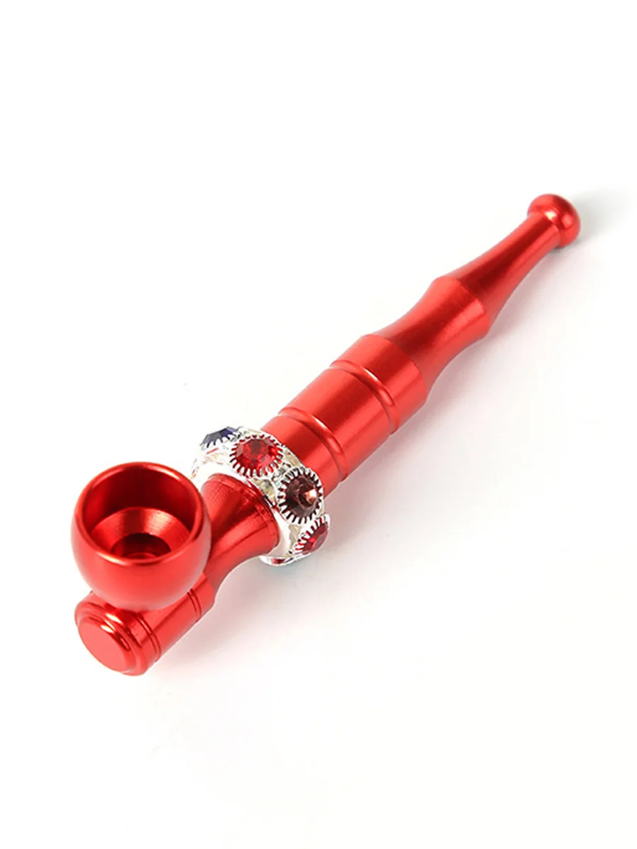 Mini Aluminum Alloy Smoking Pipe, 3 image Mini Aluminum Alloy Smoking Pipe, 3 image