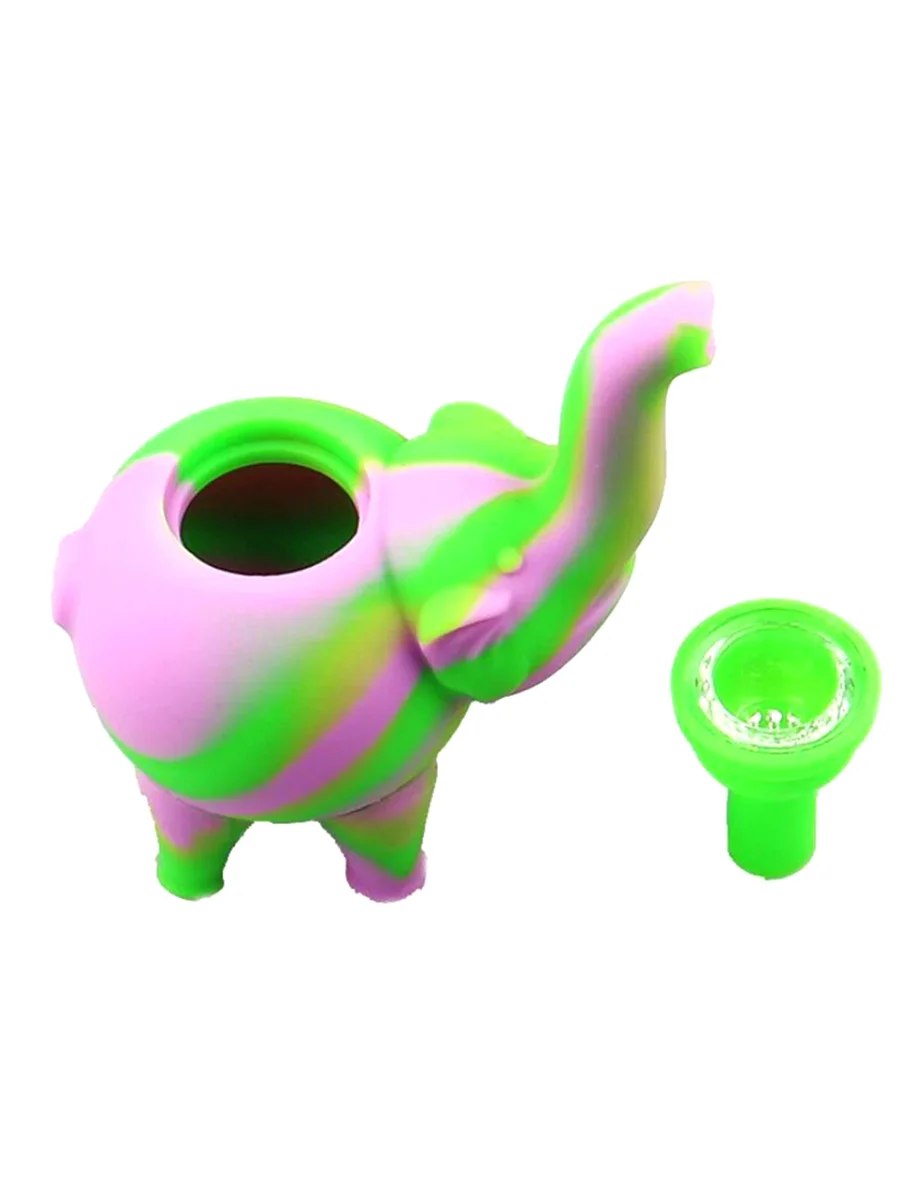 Elephant Silicone Pipe