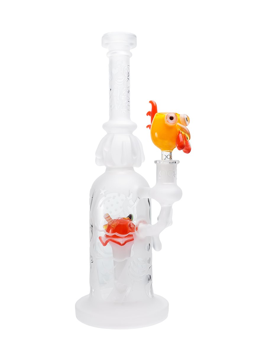 Yellow 14MM Comb Glass Bowl3