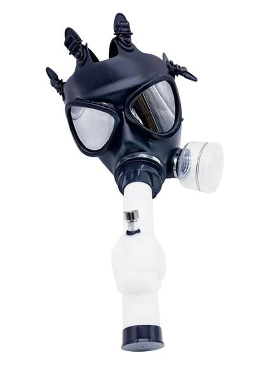 Triangular Eyes Gas Mask Bong Details2