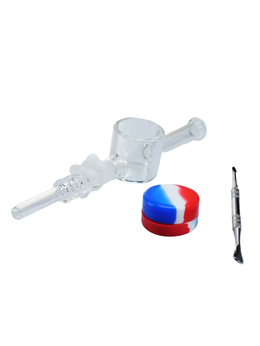 Reclaimer Glass Nectar Collector Kit with Quartz Tip, 5 image