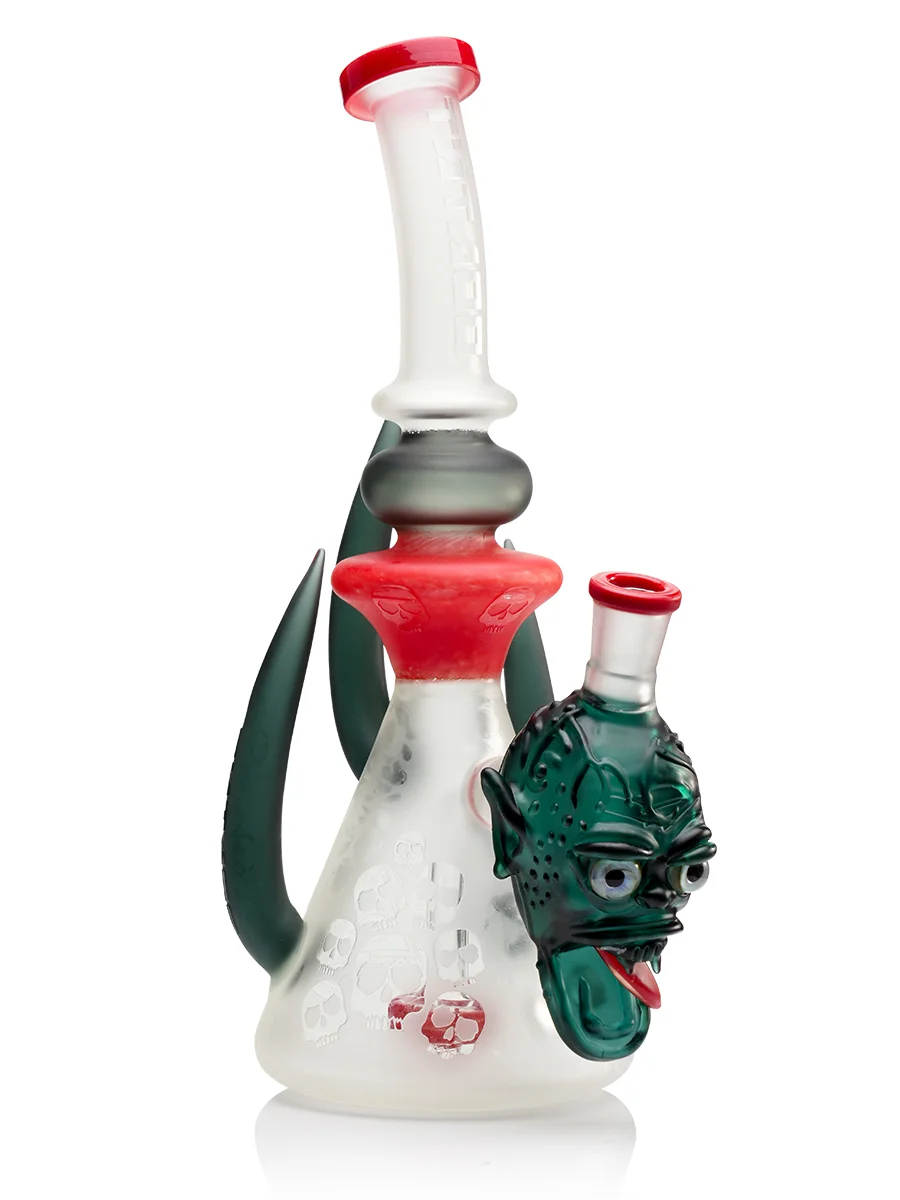 authoritative judge skull classic beaker dab rig side authoritative judge skull classic beaker dab rig side