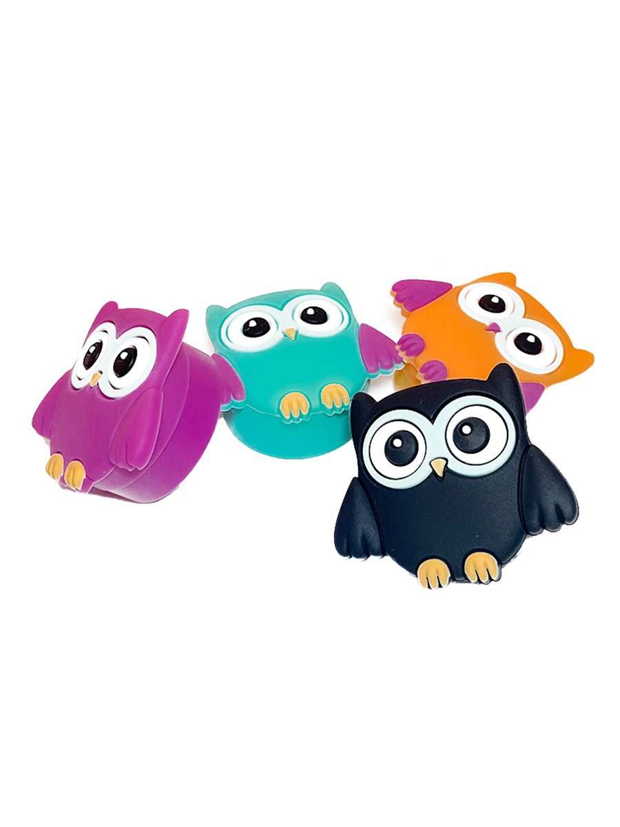 11ml Cartoon Owl Silicone Wax Container  Scene