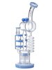 14" Cool Recycler Bong | Helix Water Pipe | Dual chamber Precolator, Colors: Black, 4 image 14" Cool Recycler Bong | Helix Water Pipe | Dual chamber Precolator, Colors: Black, 4 image