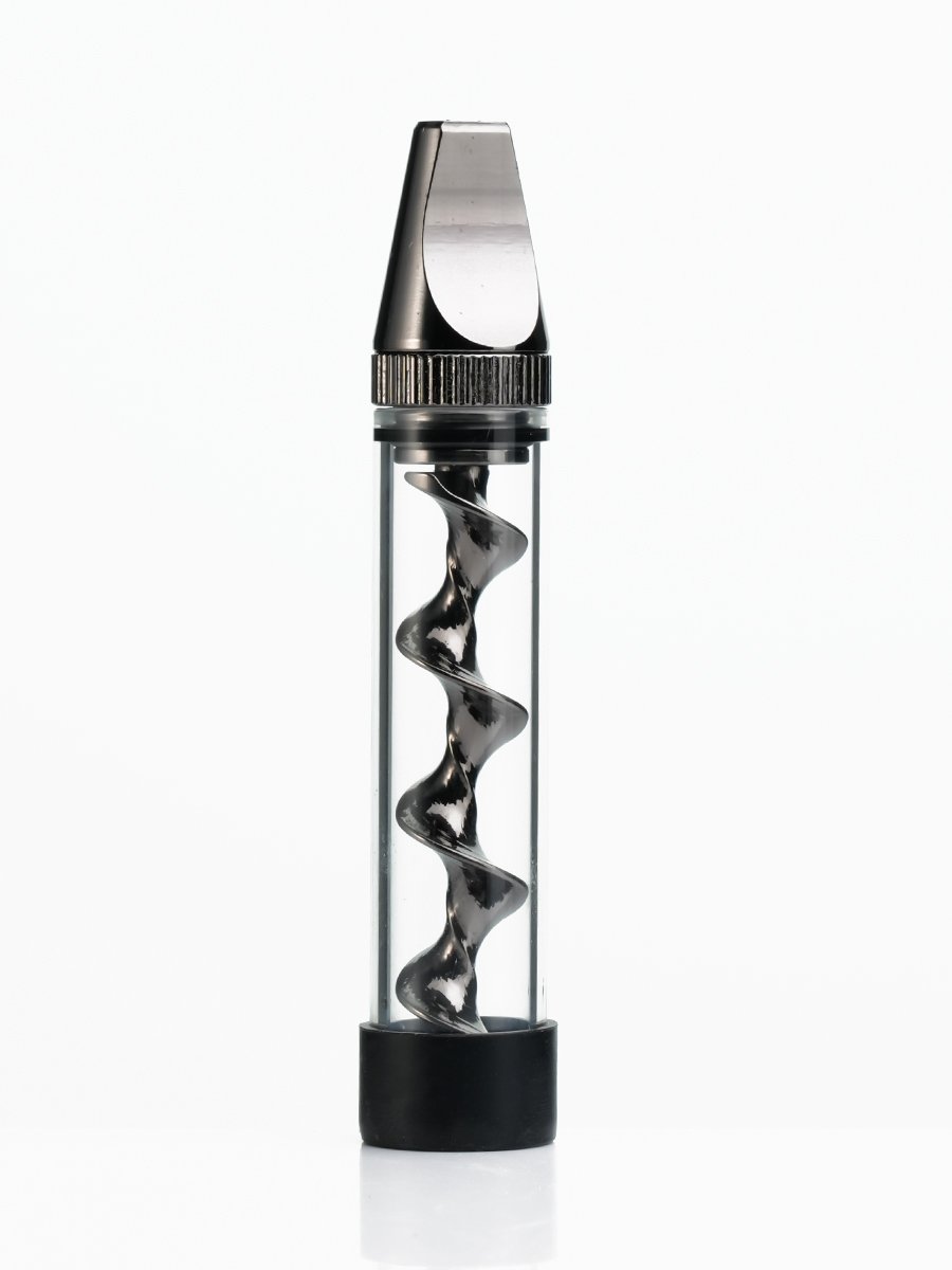Mini2 Glass Blunt Pipe Gray Mini2 Glass Blunt Pipe Gray