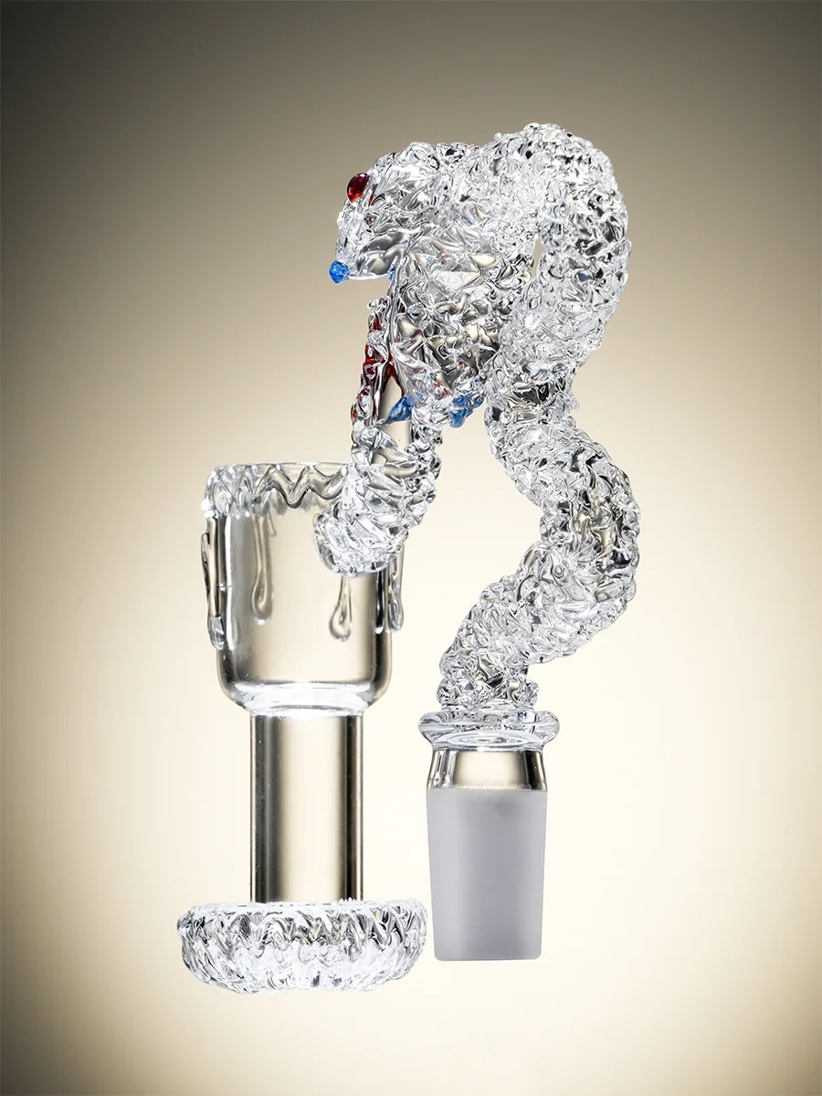 14 MM Snake Head Quartz Banger Nail 2